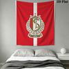 Standard Liège logo Wall Hanging Printed Fabric Blanket Decorative Tapestries for Bedroom Living Room Home Decor