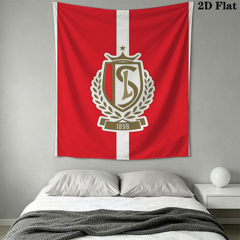Standard Liège logo Wall Hanging Printed Fabric Blanket Decorative Tapestries for Bedroom Living Room Home Decor