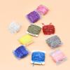 MNFT 10 Colors  Fly Fishing Tinsel Chenille Crystal Flash Line Rig Bait Making Assorted Fly Tying Streamer Flies Material