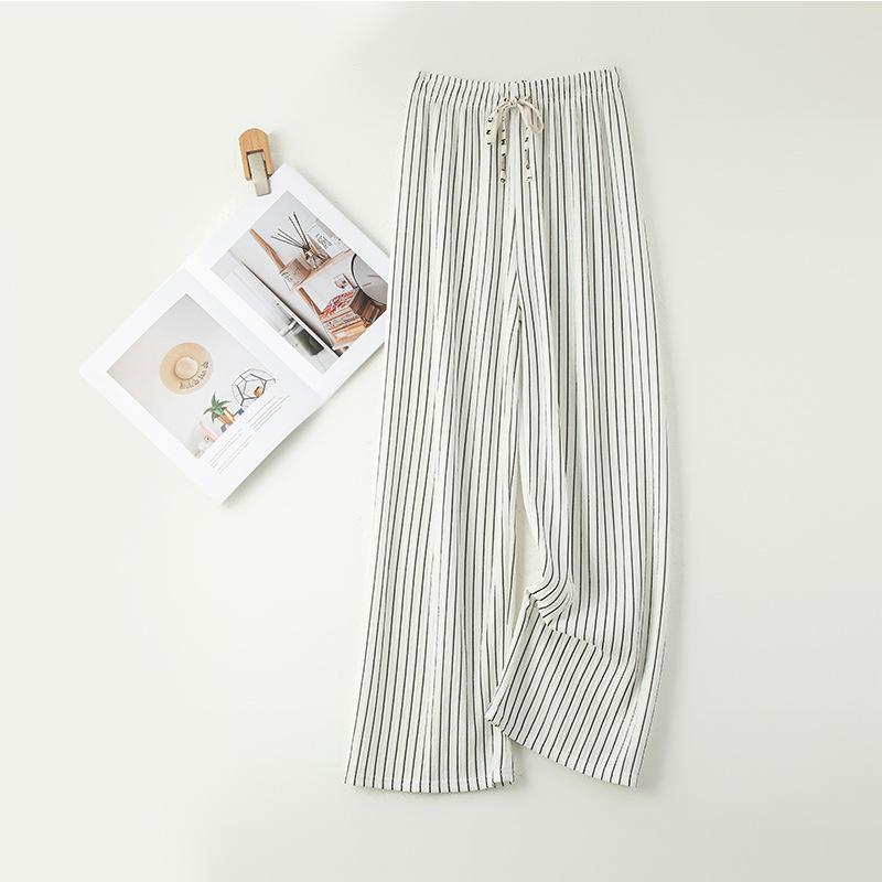 Wide Leg Pants Summer Women's Pants High Waist Drape Pleated Loose Casual
