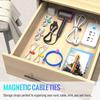 Magnetic Cable Ties Reusable Magnetic Cable Organizers Magnetic Cable Clip Silicone Cable Ties 147