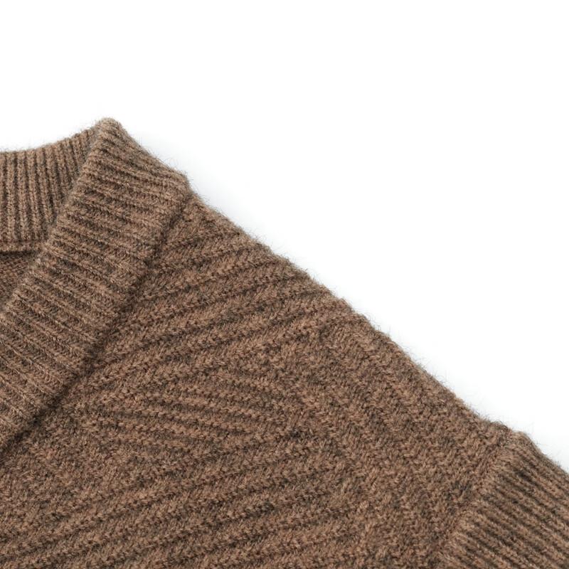 Hengyuanxiang Men's V-Neck Knitted Vest