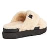UGG Fuzz Sugar Cross Slides 1135131-NBLC