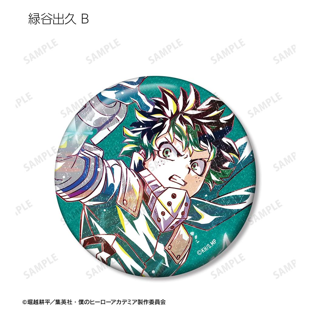 TV Anime "My Hero Academia" Trading Ani Art Series 6 Glitter Can Badge ver.A 12-Piece Box
