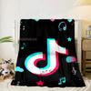 Neon music note  Blanket Flannel Blanket for bed, sofa, Camping, Hiking, Picnic Essentials, gift for family Fan gifts