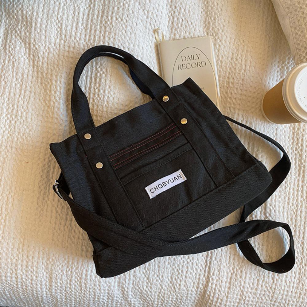 Handbag Canvas Bag Simple Cloth Crossbody Bag Casual Shoulder Bag  Boys