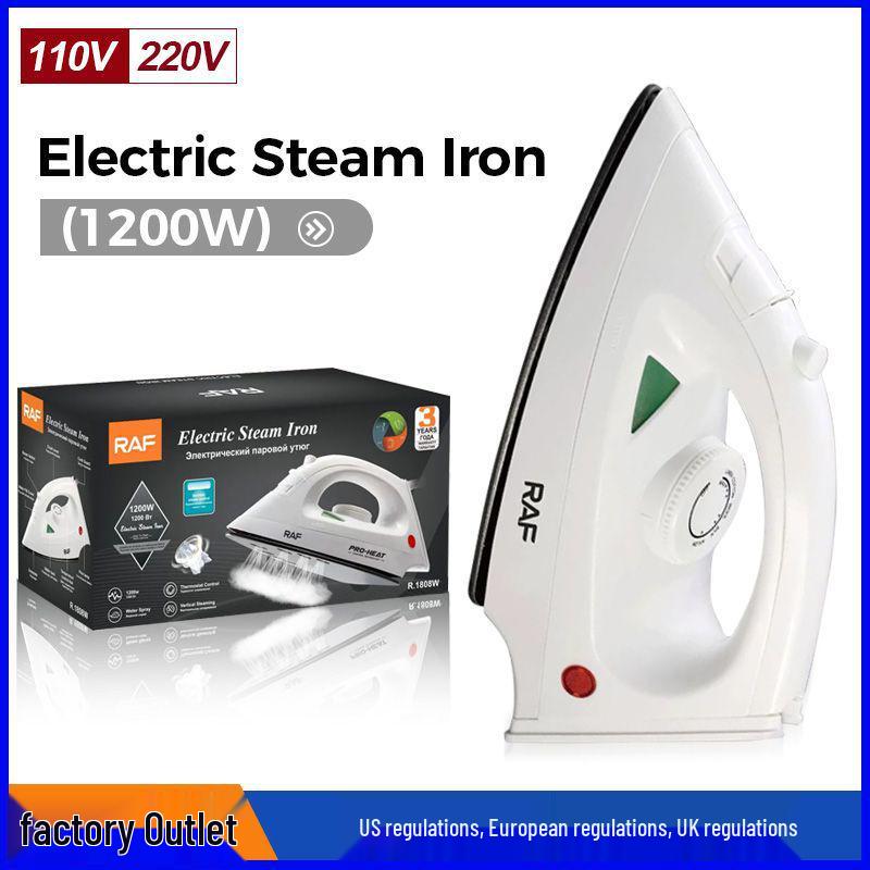 Portable 1200W Handheld Steam Iron - US/EU Standard 110V US Plug