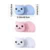 Plastic Cat Shaped Toothbrush Holder Non Perforated Facial Cleanser Storage Clip  Bathroom