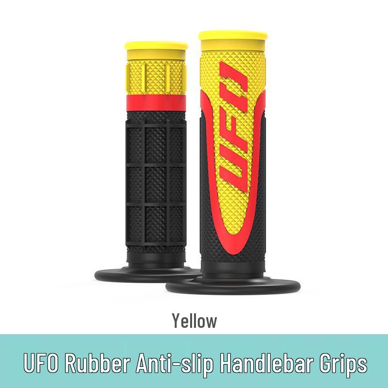 

Men s Scooter & Motorcycle Retro Off-road Handlebar Rubber Grips: 22mm & 24mm жовтий