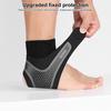 Ankle Brace with Fastener Tape Breathable Sweat Absorption Elastic Injury Recovery Ankle Compression