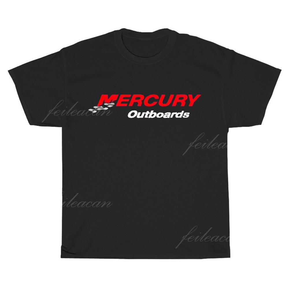 

New Shirt Mercury Outboards Logo American TShirt Funny Size S to 5XL Unisex T-Shirt XL