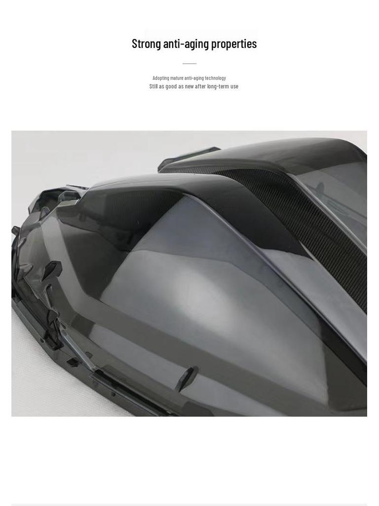 Yamaha XMAX300 23-24 Smoked Black Rear Taillight & Turn Signal Cover