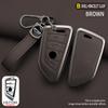 Car Zinc Alloy Leather Key Case Cover For BMW X1 X3 X5 X6 X7 F20 F15 F16 F48 G20 G30 G01 G02 G05 G11 G32 1 3 7 Series Accessorie