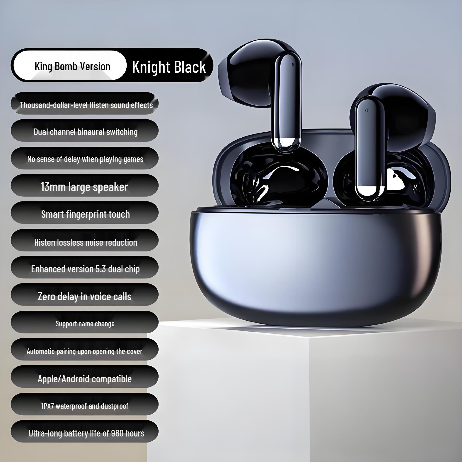 

Private Model Y6 True Wireless Earphones - Long Battery, Low Latency Gaming Headset