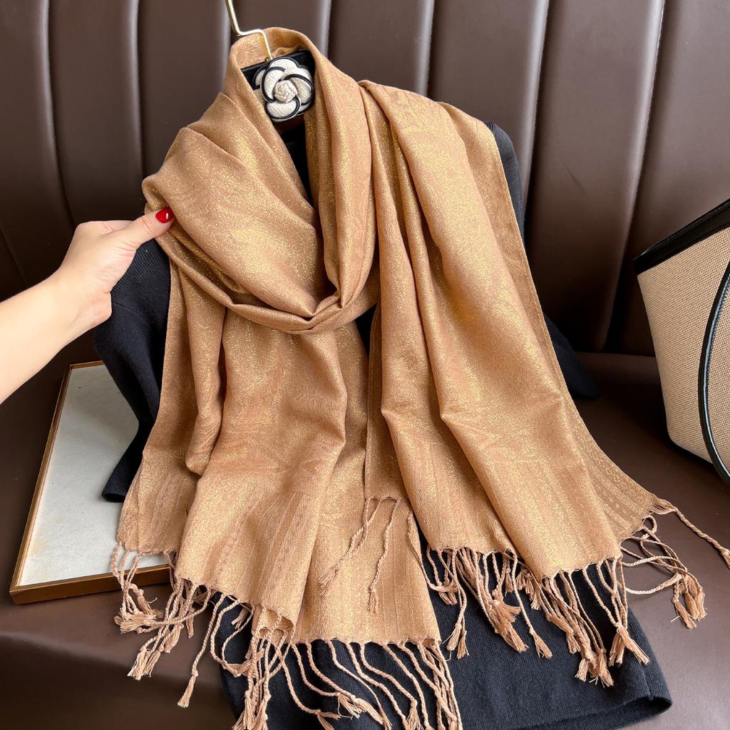 Luxury Brand Autumn Cashmere Pashmina Shawl Lady Wrap Warm Winter Scarves Design Print Female Foulard Hijab Stoles Scarf