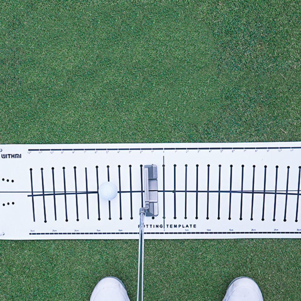 Putting Green Pad Golf Putting Mat 15 Degree Golf Training Aids Golf Track Paper Outdoor Sports
