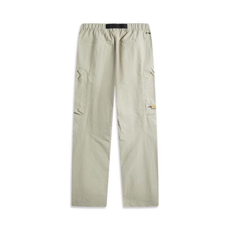 Li Ning CF Tracing Casual Pants Men's Limewash Gray AYKU719-2