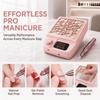 2-in-1 Nail Vacuum Cleaner Mini Nail Dust Machine Nail Tool Electric Nail Drill File  Nail Grinding