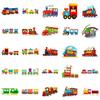 50 Train Front Guitar Notebook Stickers Diy Waterproof Hand Account Decorative Stickers