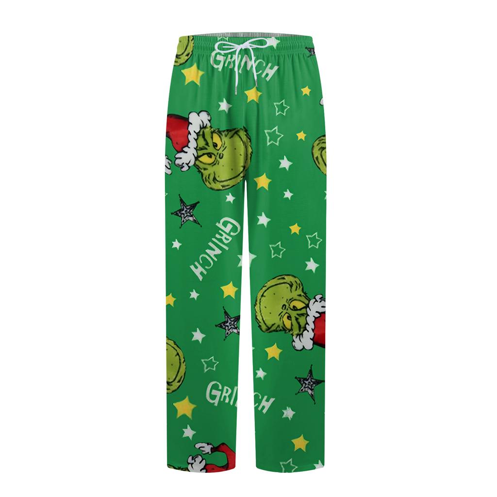 Men's Home Soft Pajama Pants Drawstring With Pockets Casual Sports Pants