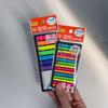 1pcs Translucence Color Sticky Memo PET Fluorescent Notes Pad Adhesive Planner Diary Stickers Index Post