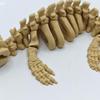Large Dinosaur Bone with Fins Mosasaurus Skeleton 1Pcs for Fish Tank Decor DIY Aquarium Accessory