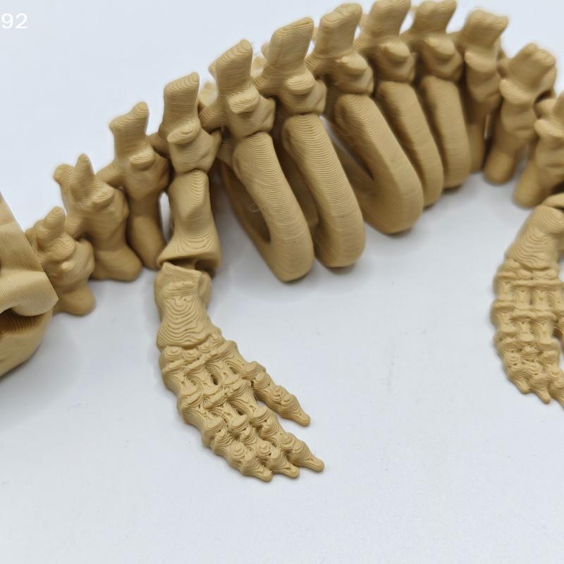 Large Dinosaur Bone with Fins Mosasaurus Skeleton 1Pcs for Fish Tank Decor DIY Aquarium Accessory