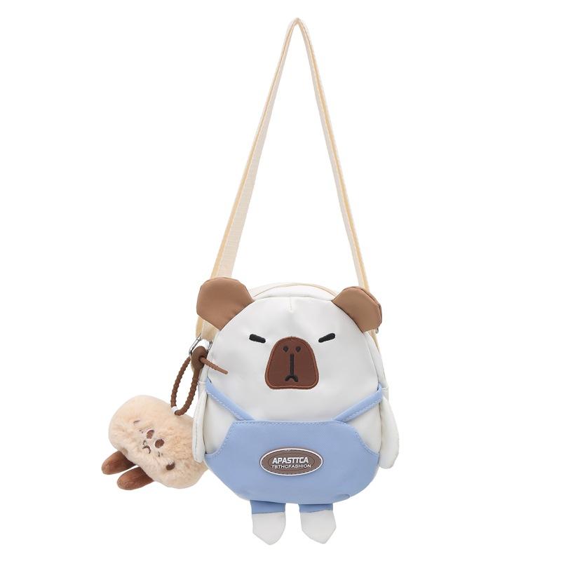 Torebka dziecięca damska torba typu crossbody torba na ramię z kreskówkowym misiem