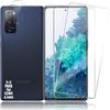 BIGFACE Galaxy S20 FE Tempered Glass Screen Protector + Camera Lens Protectors, 2 Pack, Anti-Bubble 3D Curved Accuracy Film