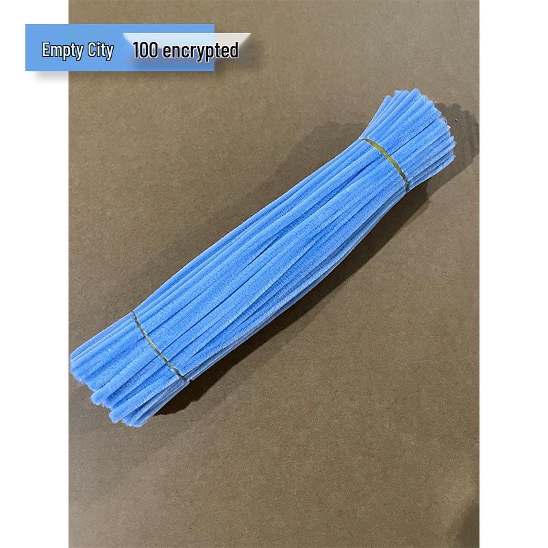 Macaron Twist Stick: Encrypted Velvet & Faux Plush Chenille Stems - DIY Mixed Color Craft Pack