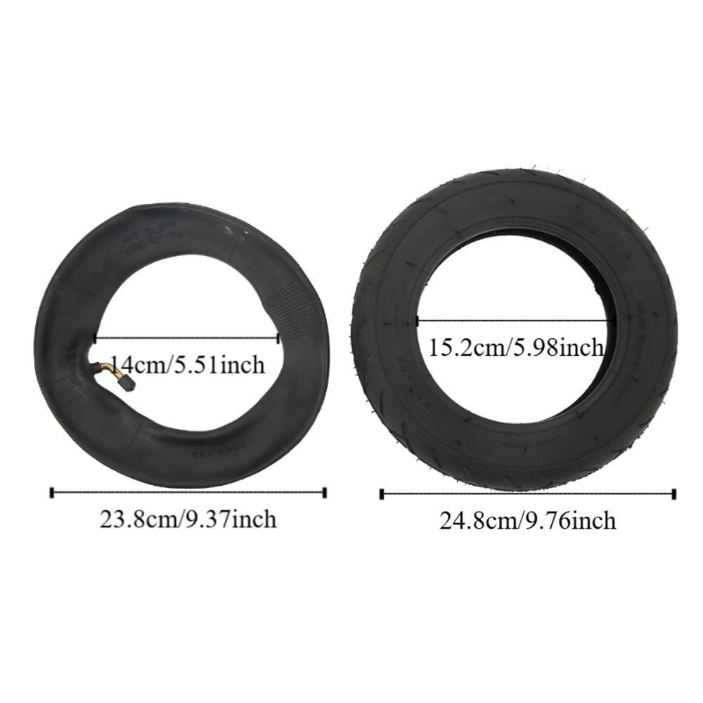 Rubber Electric Scooter Tire Black Electric Scooter Replacement Tire  Electric Scooter