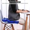 PVC Inflatable Seat Cushion Blue Wheelchair Cushion Durable Travel Seat Cushion  Stadium Seating