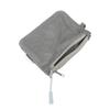1PC Compact Mesh Water-Resistant Zipper Pouch Mini Travel Organizer Pouches for Makeup Lipstick, Keys Earphones Coins