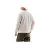 Anta Training Series Solid Color Crew Neck Pullover Casual Long Sleeve Sweatshirt Men Sweatshirt Malt-Gray 952447704-1