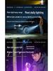 Ultra-thin Tactical Flashlight: Multifunctional, High-Intensity, Magnetic with Back Clip, Colorful High-Endurance Work Light.