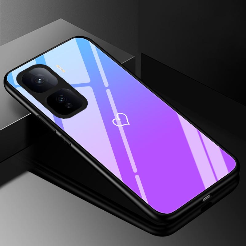 Tempered Glass Phone Case For vivo iQOO Neo 10 Pro Luxury Hard Back Bumper Cover for Vivo iQOO Neo 10  Capa Neo10 / Neo 10Pro