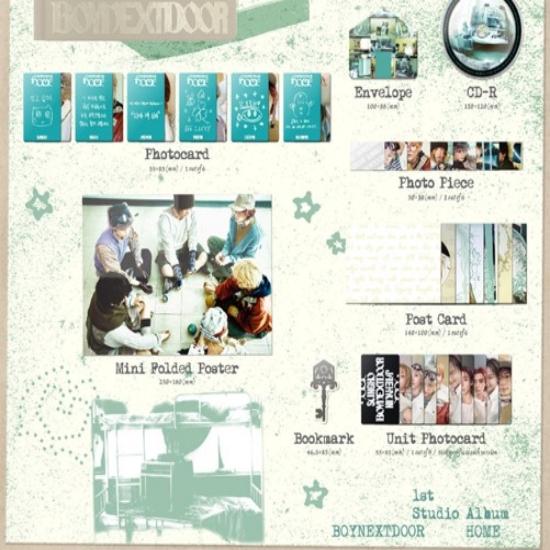 [In Stock] BOYNEXTDOOR 1st Studio Album HOME