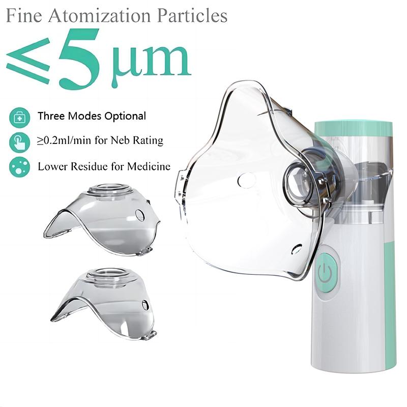 Medical Silent Mesh Nebulizer Handheld Asthma Inhaler Atomizer Children Health Care Mini Portable Nebulizer Humidifier