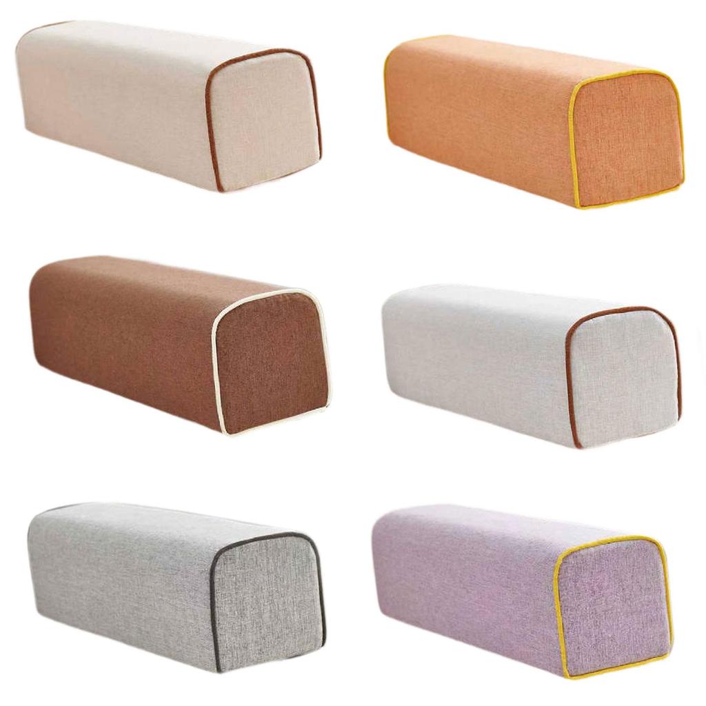 Couch Armrest Cushion, High-density Foam Arm Support Cushion, Linen Armrest Cushion for Armchair