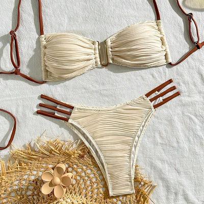 Nové Sexy Bikiny Plavky Dámske Plavky Bikiny Trojbodové Sexy a Pohodlné Dámske Plavky Rozdelené