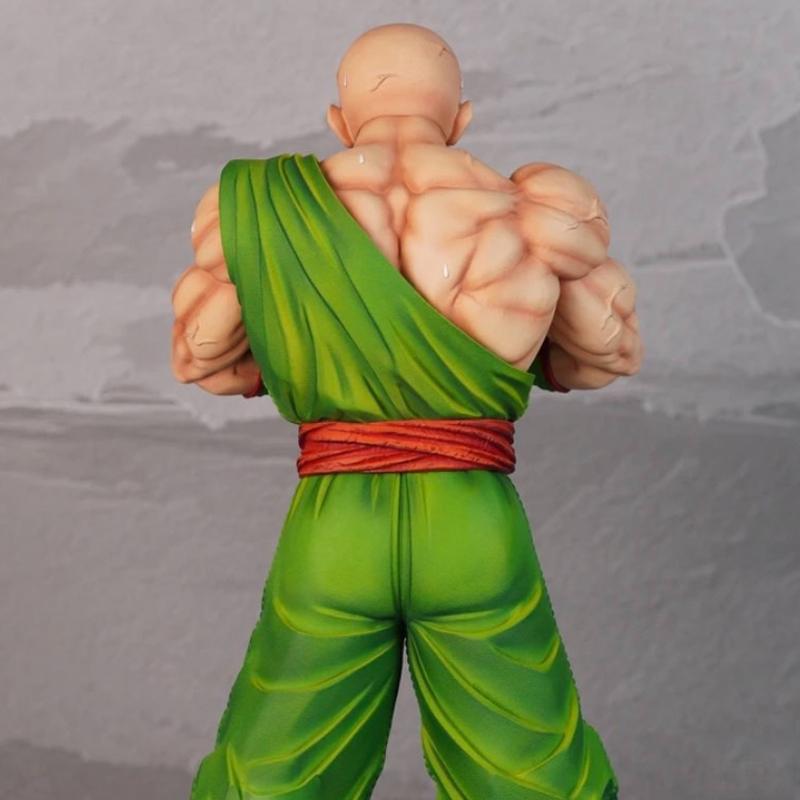 30cm Anime Dragon Ball Z Figure Tien Shinhan Infinite Warrior Pvc Statue Collectible Figurines Model Doll Decoration Toy Gift