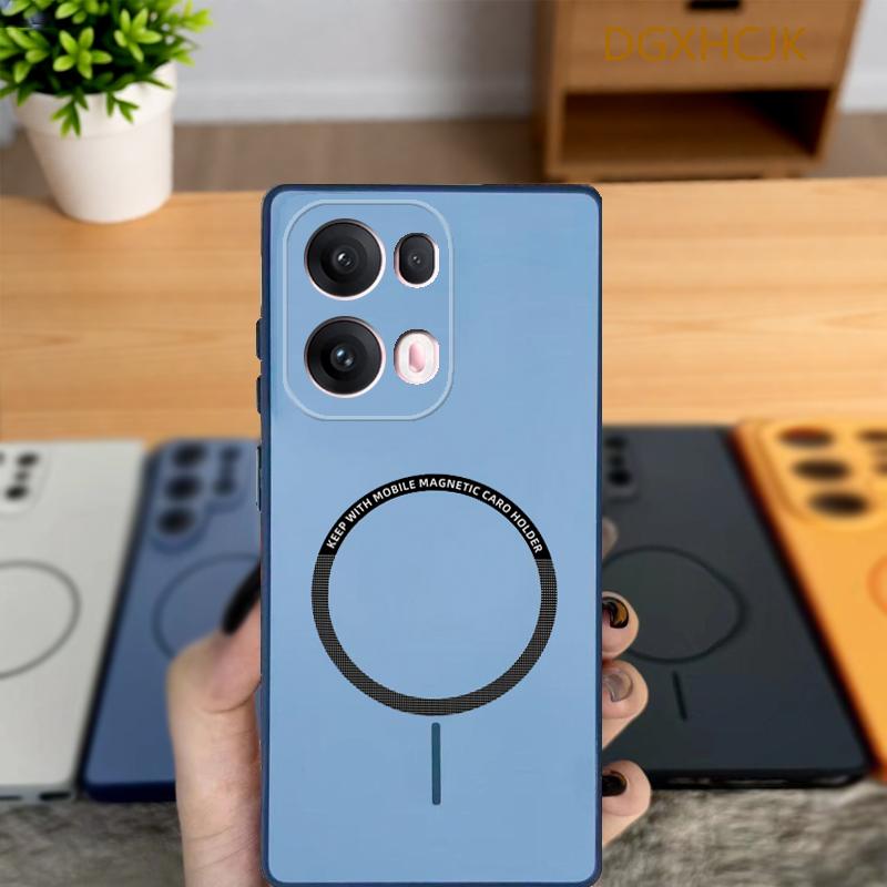 For OPPO Reno 13 Case Oppo Reno 13 Pro Phone Case oppo Reno13 Reno13pro Cover Shookproof Color magnetic hard Silicone back cover
