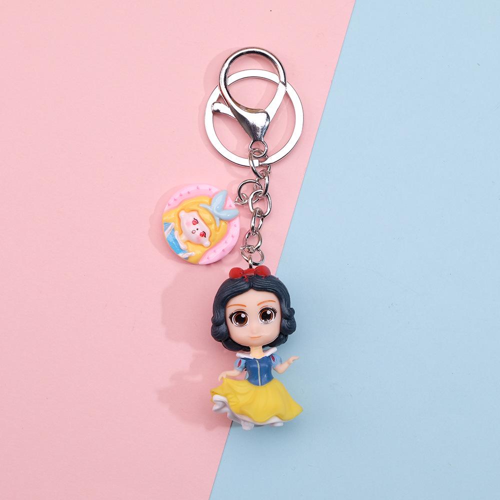 

Cinderella Anime Keychain Pendant: Bright Cartoon Accessory for Bags & Pants OPP Bag Package