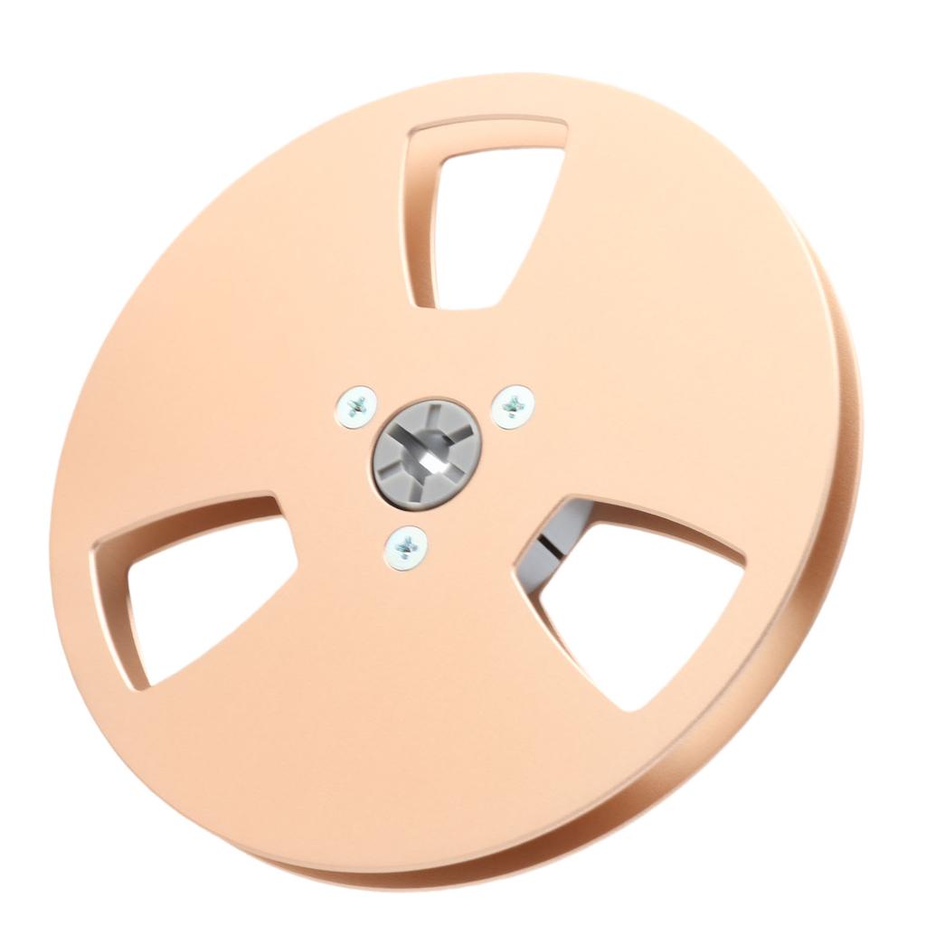 1 4 5 Inch Empty Tape Reel Aluminum Alloy 3 Hole Universal Opening Machine Part Recording Takeup Reel