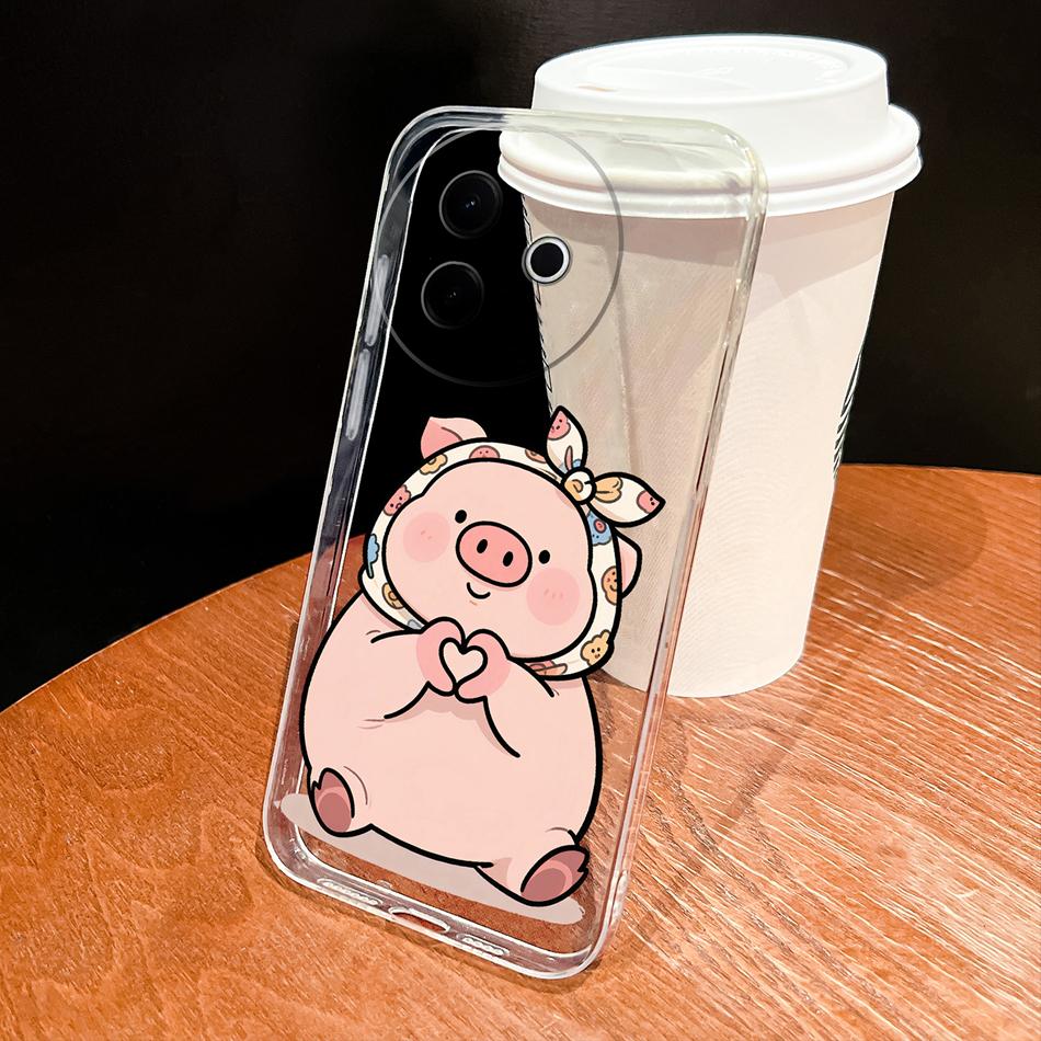 Case For Vivo Y39 Y38 5G Ocean Fish Transparent Phone Back Cover For VivoY 39 Y 38 Soft Slim TPU Silicone Lightweight Protectors