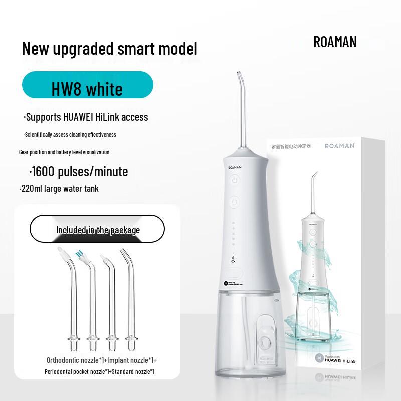 

ROAMAN Smart Portable Water Flosser