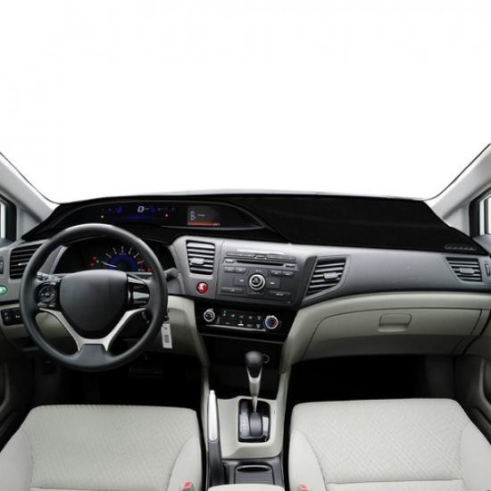 1Pcs Car Dashmat Dash Interior Mat For Honda Civic 2012-2015 Dashboard Cover Pad