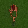 Golf Glove Holder With Key Chain Plastic Glove Rack Dryer Hanger Stretcher With Buckles Gloves Holder Keeper Dryer Shaper Tool