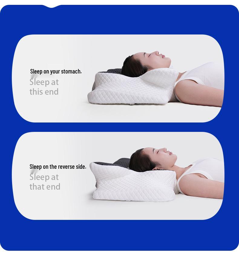 Ergonomic Slow Rebound Memory Foam Cervical Spine Sleep Pillow
