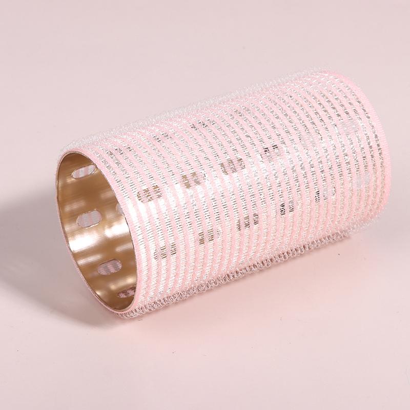 Color Aluminum Core Self-adhesive Hair Roll 5*9cm Pure Nylon Hook And Loop Roller Self Grip Styling Hot Thermal Volume Curler